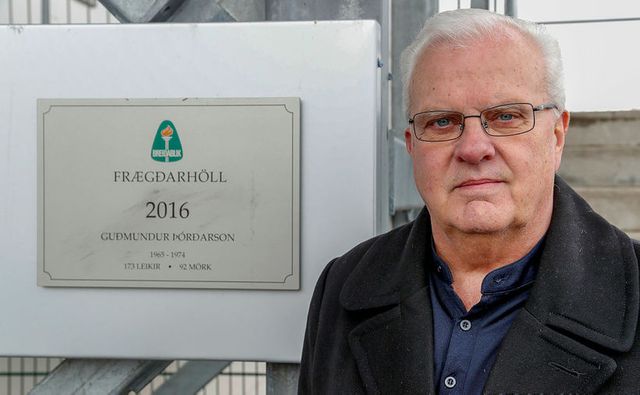 Smella á mynd til að sjá viðtal sem Blikahornið tók við Guðmund nú á afmælisárinu.