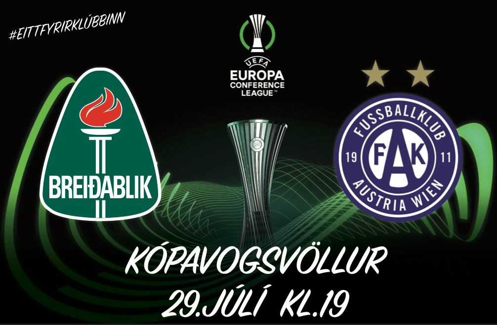 Sjáumst öll á Kópavogsvelli á fimmtudaginn 29. júlí. Miðasala á tix.is