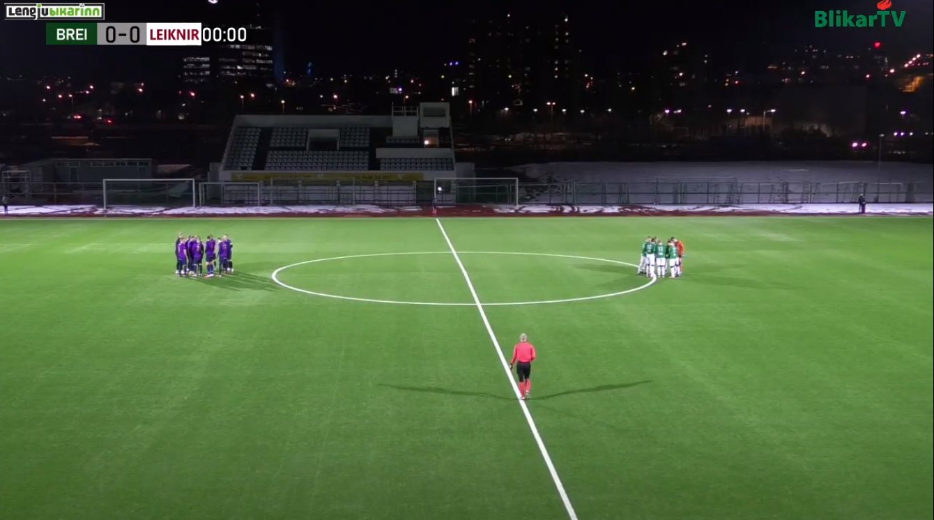 Öruggt gegn Leikni!