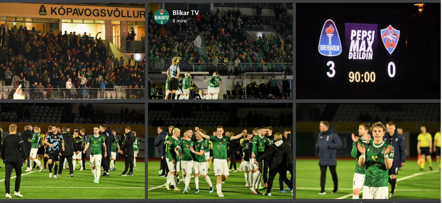 Myndaveisla í boði HVH og BlikarTV