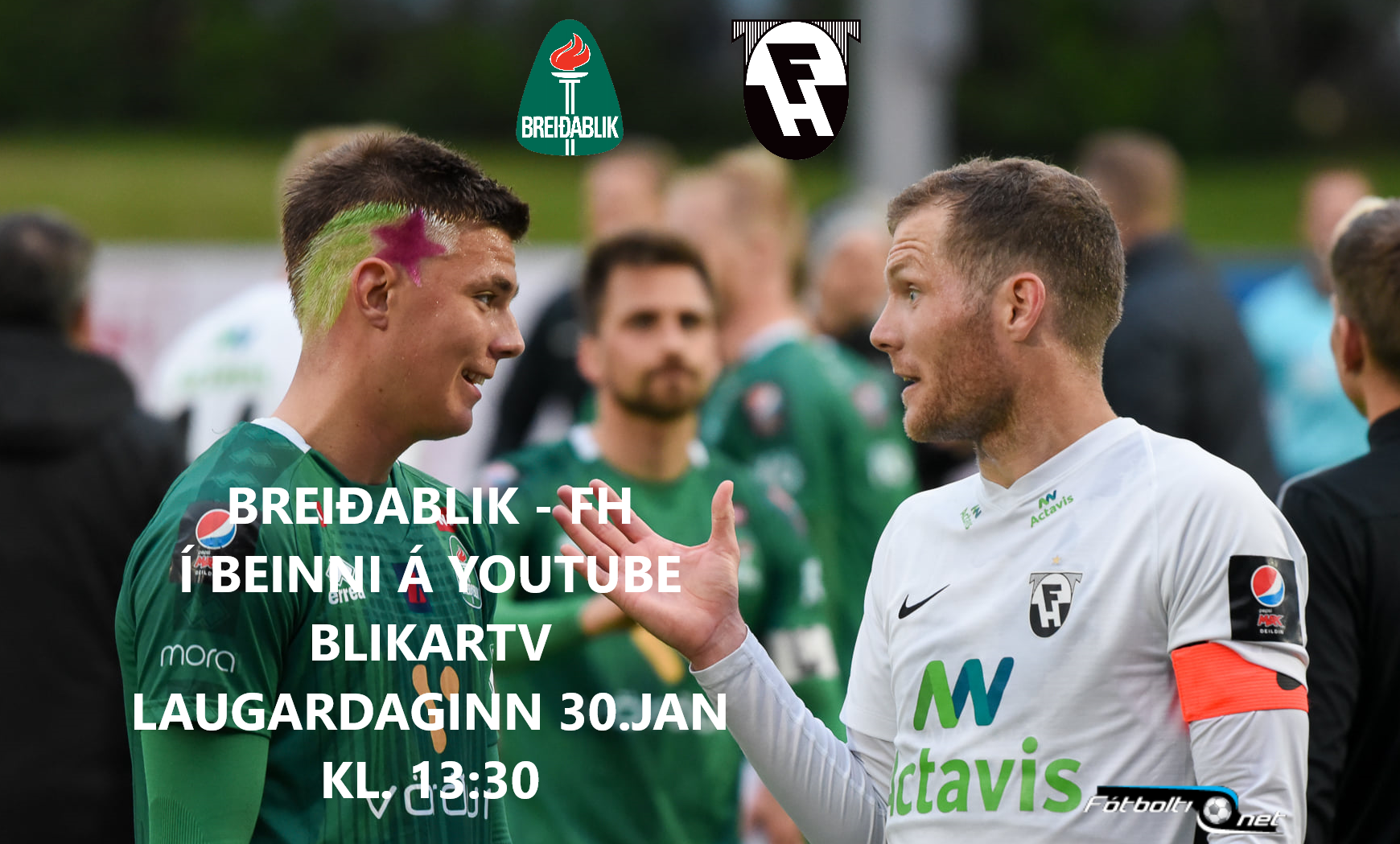 Breiðablik - FH í Fótbolta.net mótinu 2021
