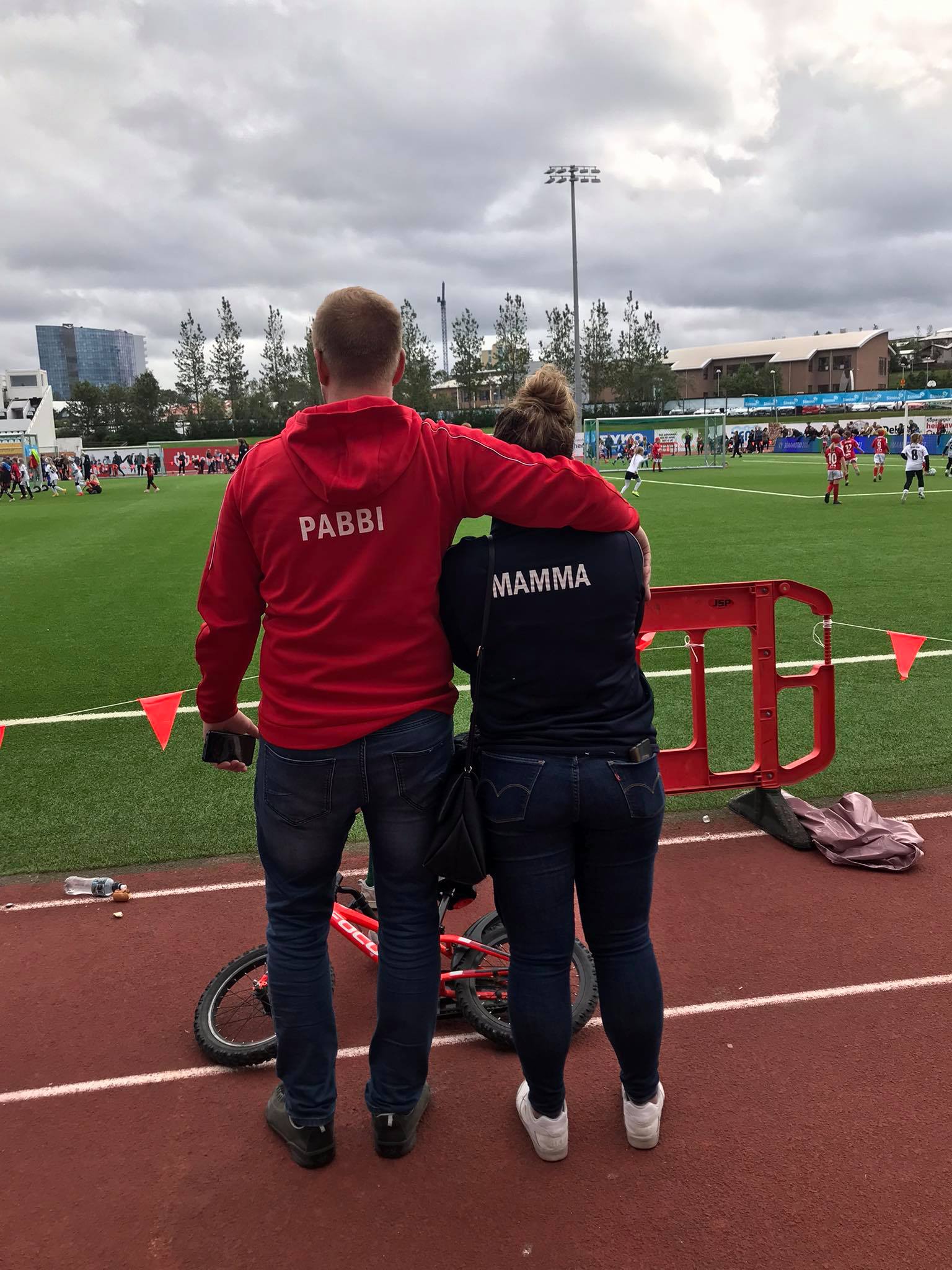 Foreldrar úr Skallagrími í Borgarnesi voru kyrfilega merkt hlutverkum sínum 