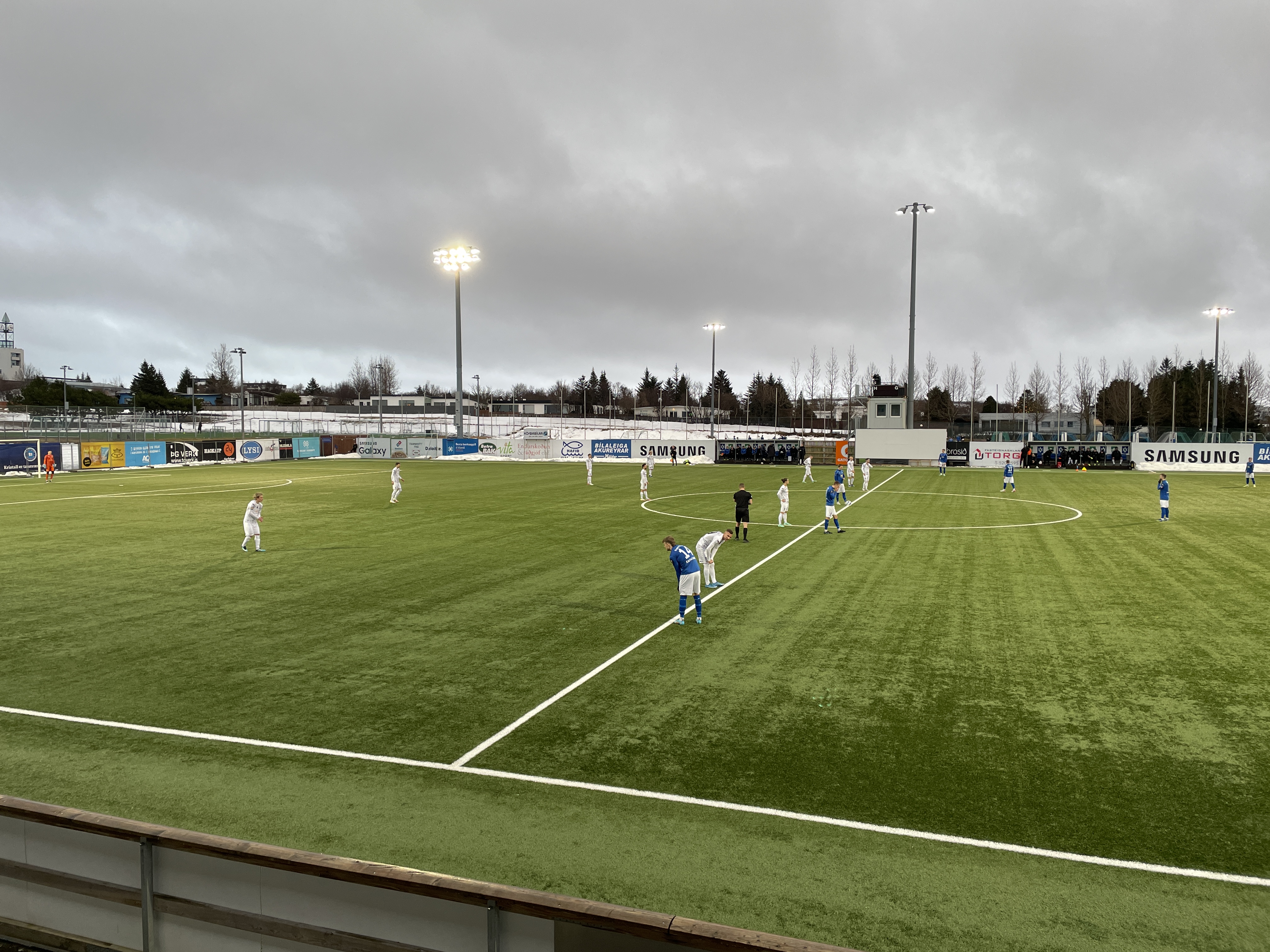 Grunnt á því í Garðabæ