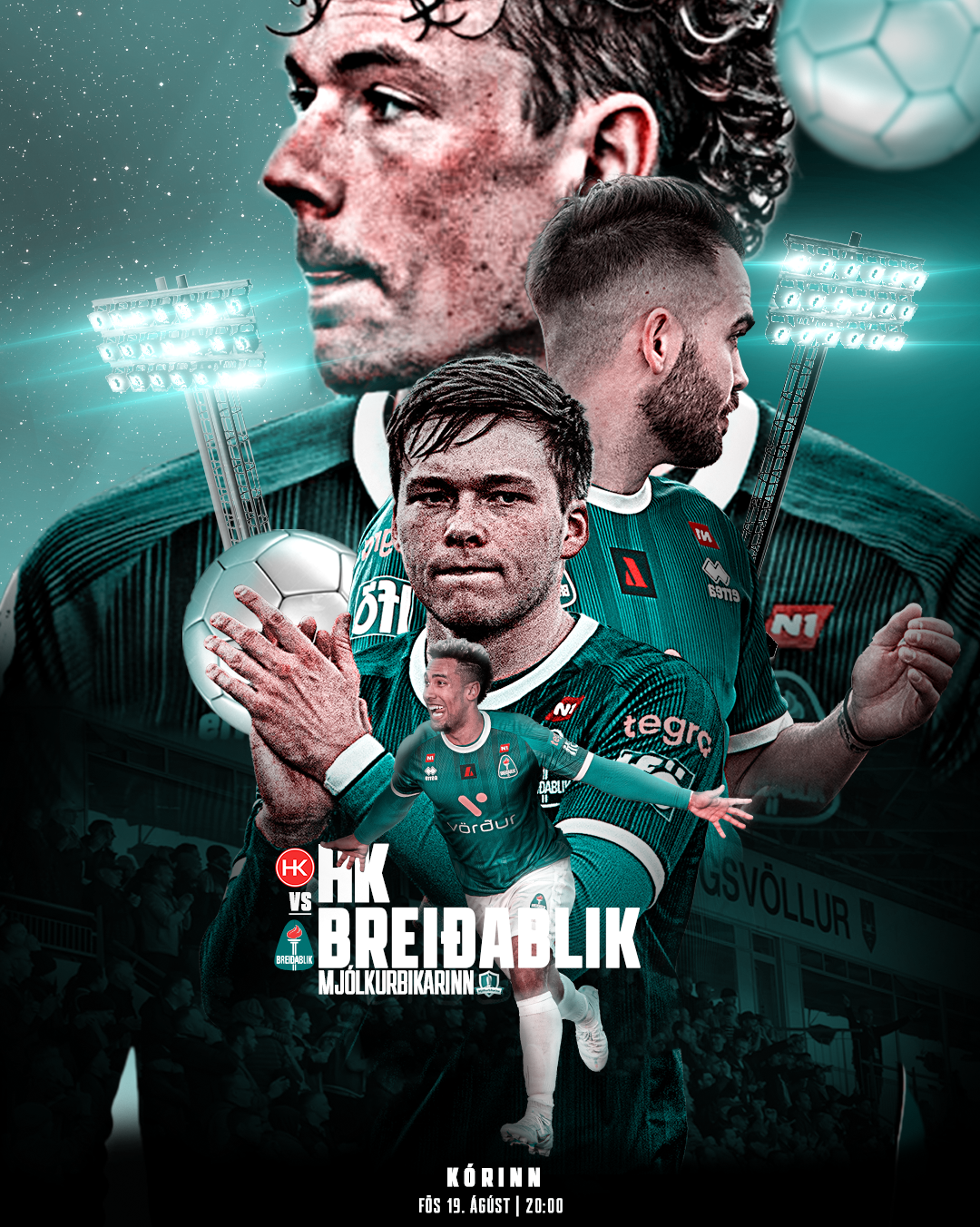 Mjólkurbikarinn 2022 / 8-liða úrslit: HK - Breiðablik