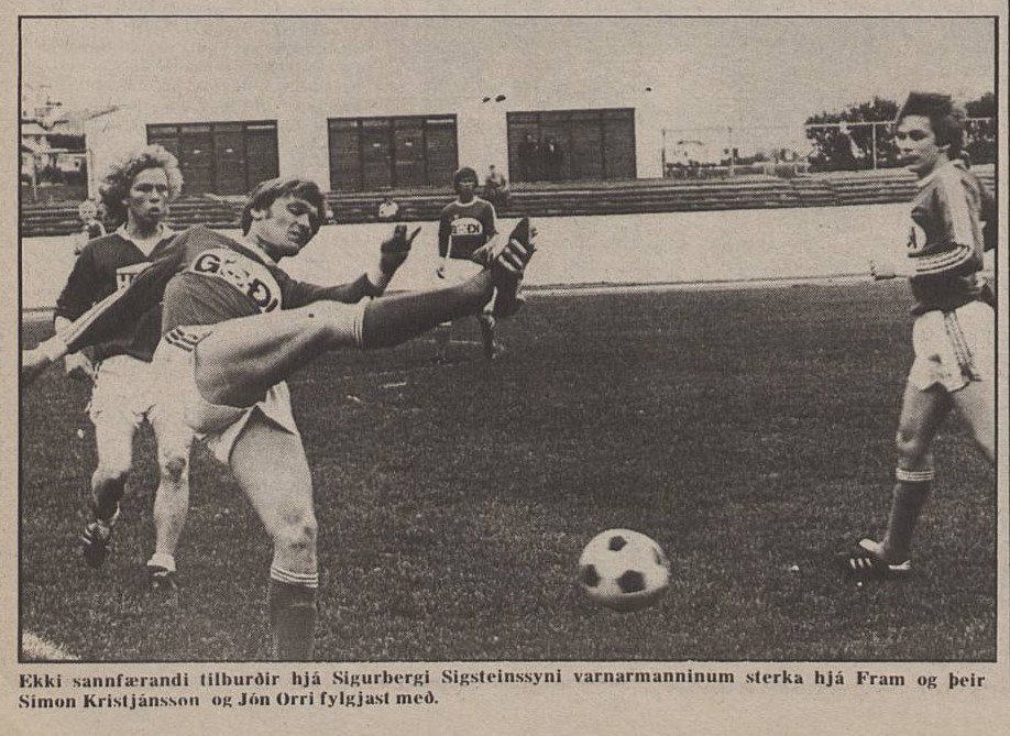 Blikinn Jón Orri Guðmundsson spilaði 22 leiki í efstu deild með Breiðabliki árin 1976-1978 og skoraði 4 mörk. Tvö markanna skoraði hann gegn Fram árið 1977 - annað á '88 á Kópavogsvelli og það síðara á '88 í leiknum á Laugardalsvelli 😊