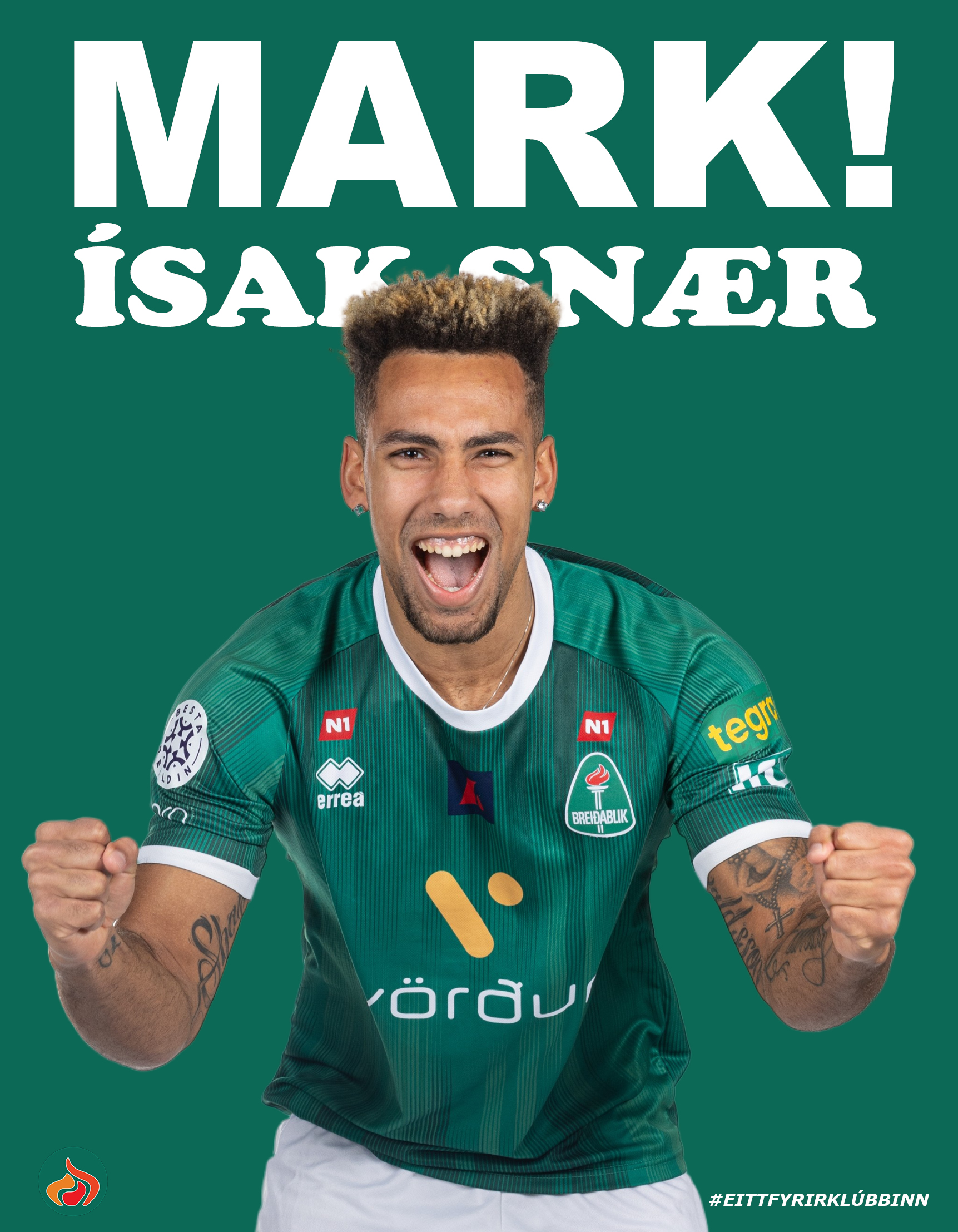 Isak Snæri markahæstur í Bestu með sex mörk