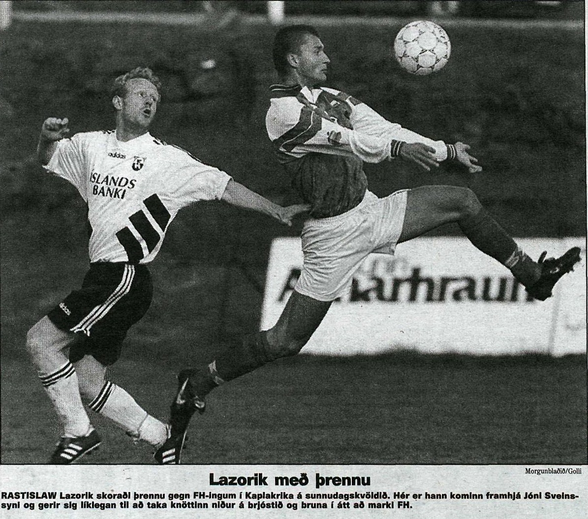 Magnaður leikmaður hann Rastislav Lazorik - skoraði 16 mörk í 32  A-deildaleikjum með Breiðabliki. 