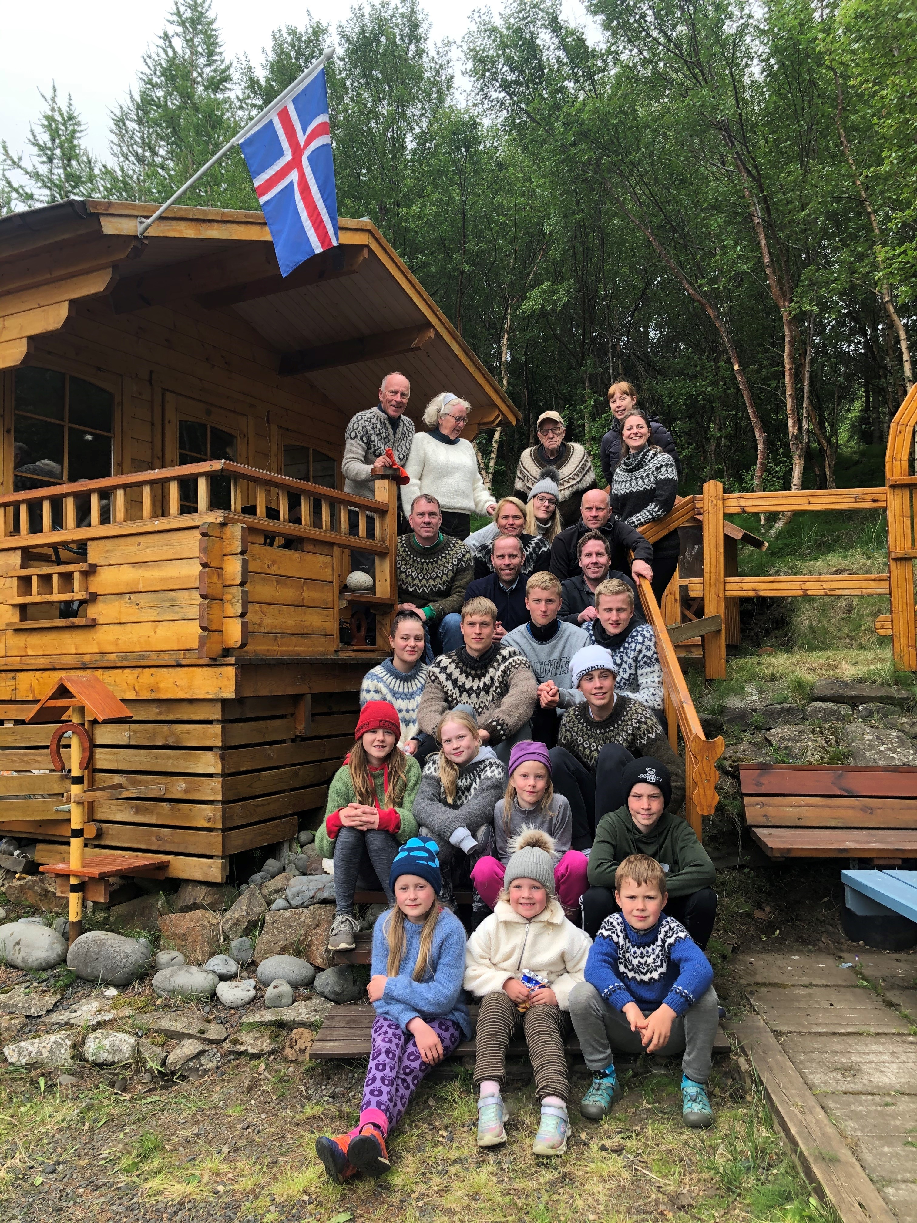 SpáBlikinn með sínu góða fólki á Gunnfríðarstöðum í Langadal