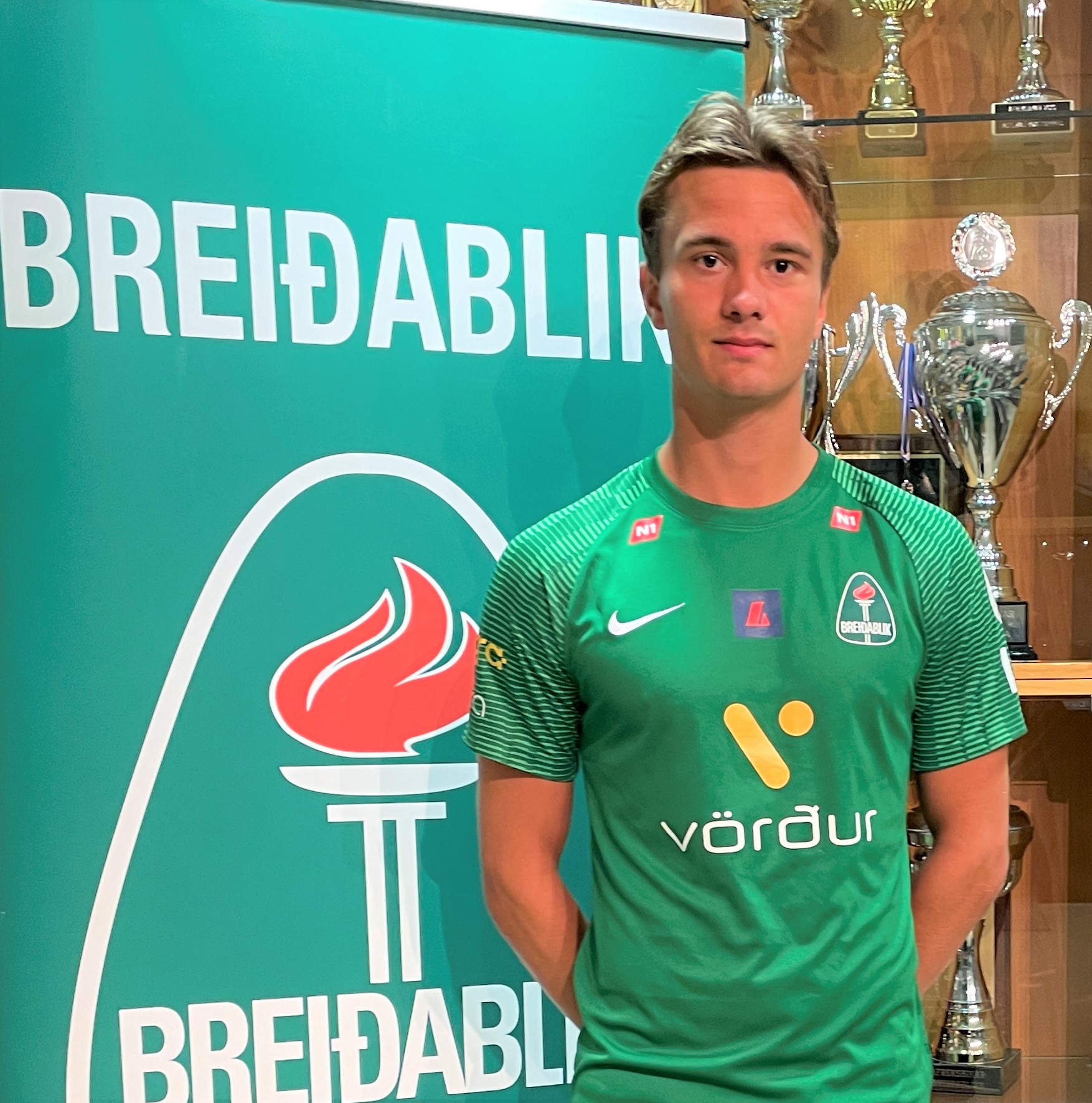 Kristófer Ingi með Blikum út árið 2023