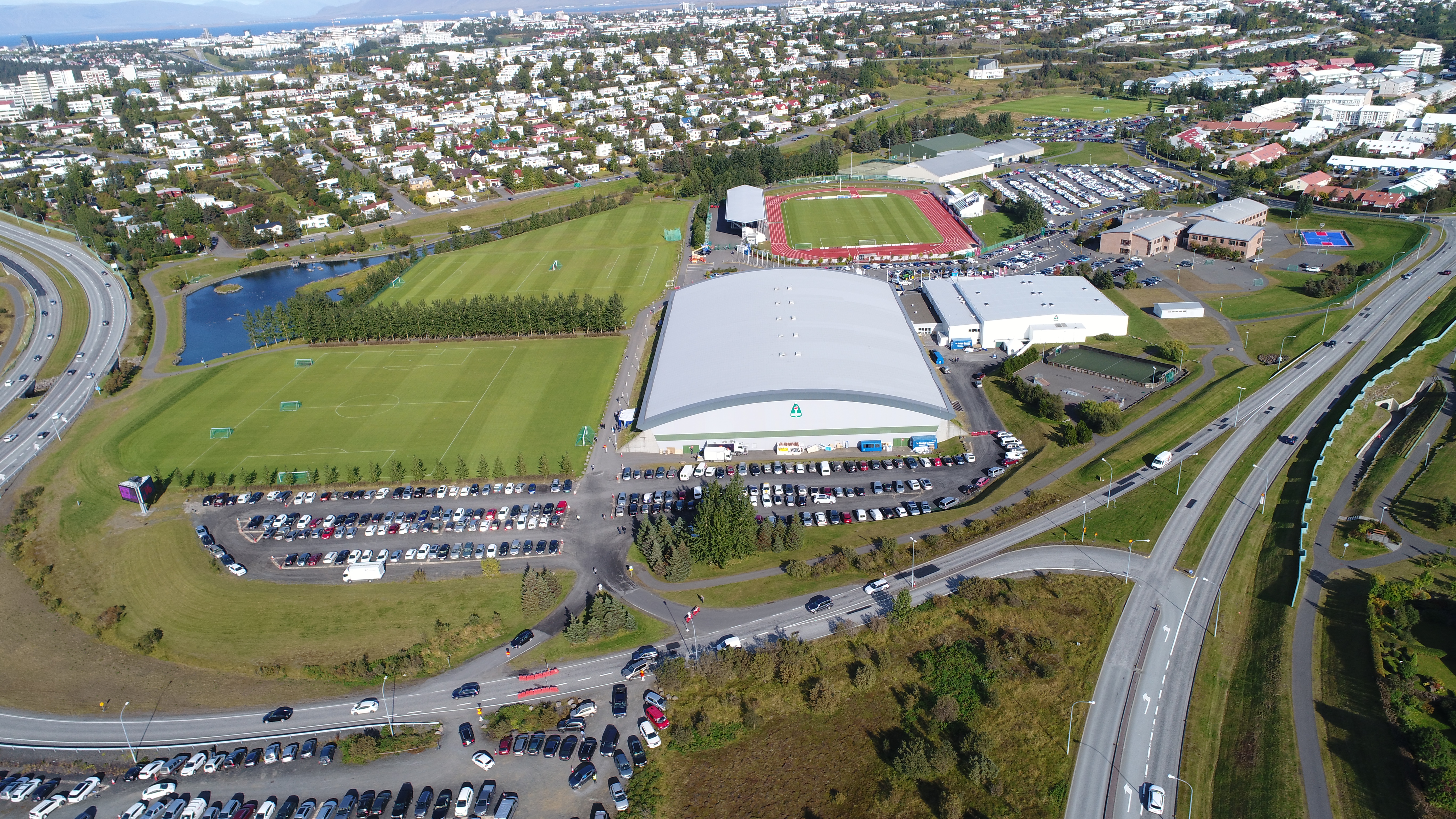 Félagssvæði Breiðabliks í Kópavogsdal