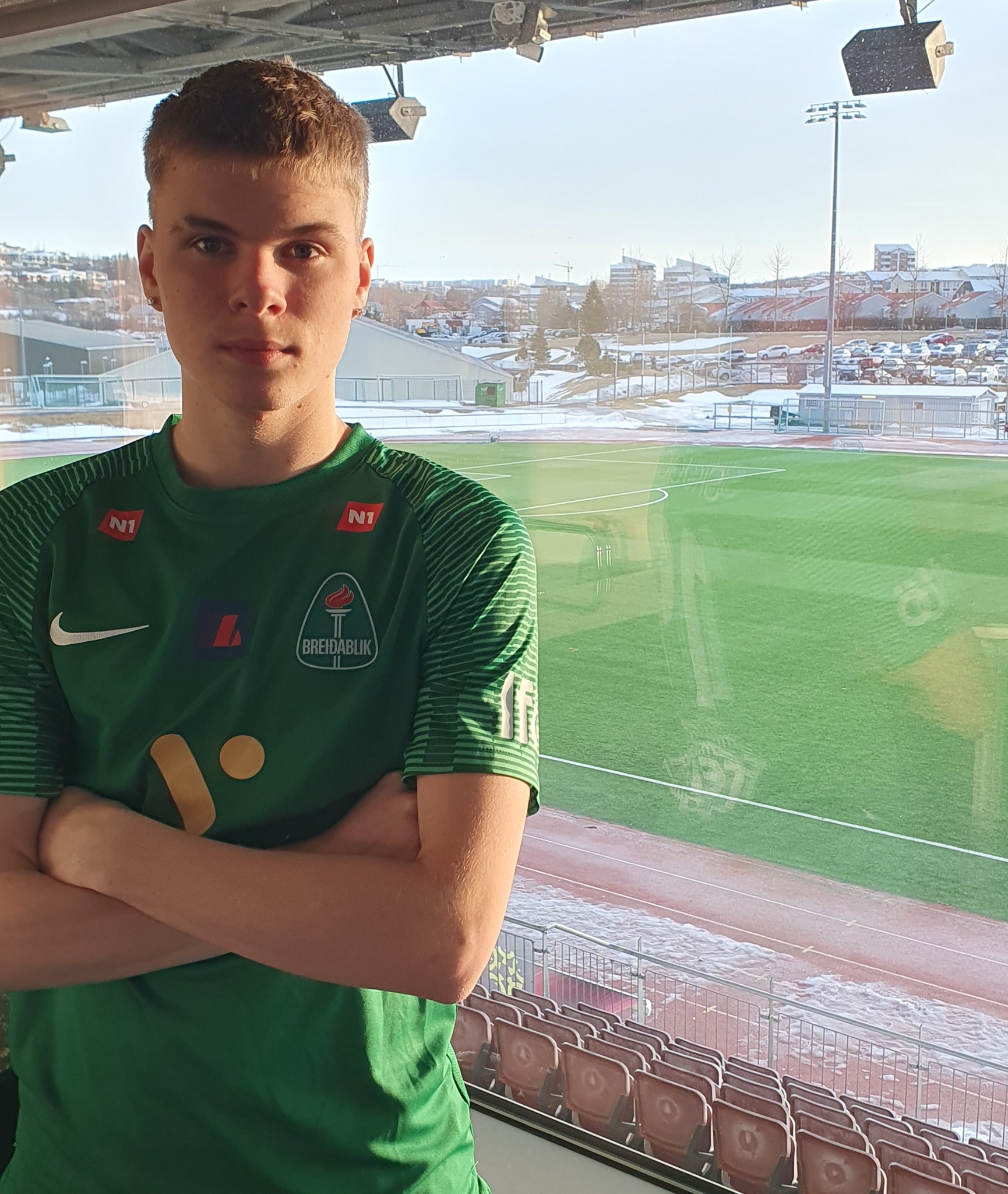 Dagur Örn Fjeldsted. Mynd: Breiðablik