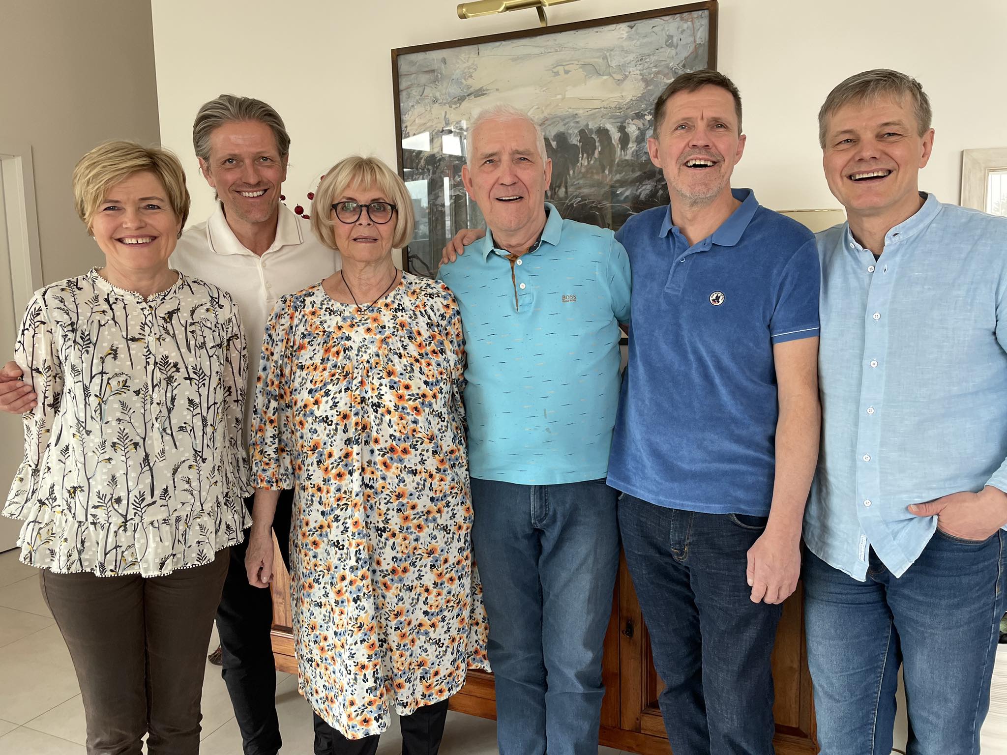 Hildur Grétarsdóttir, Arnar Grétarsson, Hildur Jóhannsdóttir, Grétar Kristjánsson, Sigurður Grétarsson, Jóhann Grétarsson. 