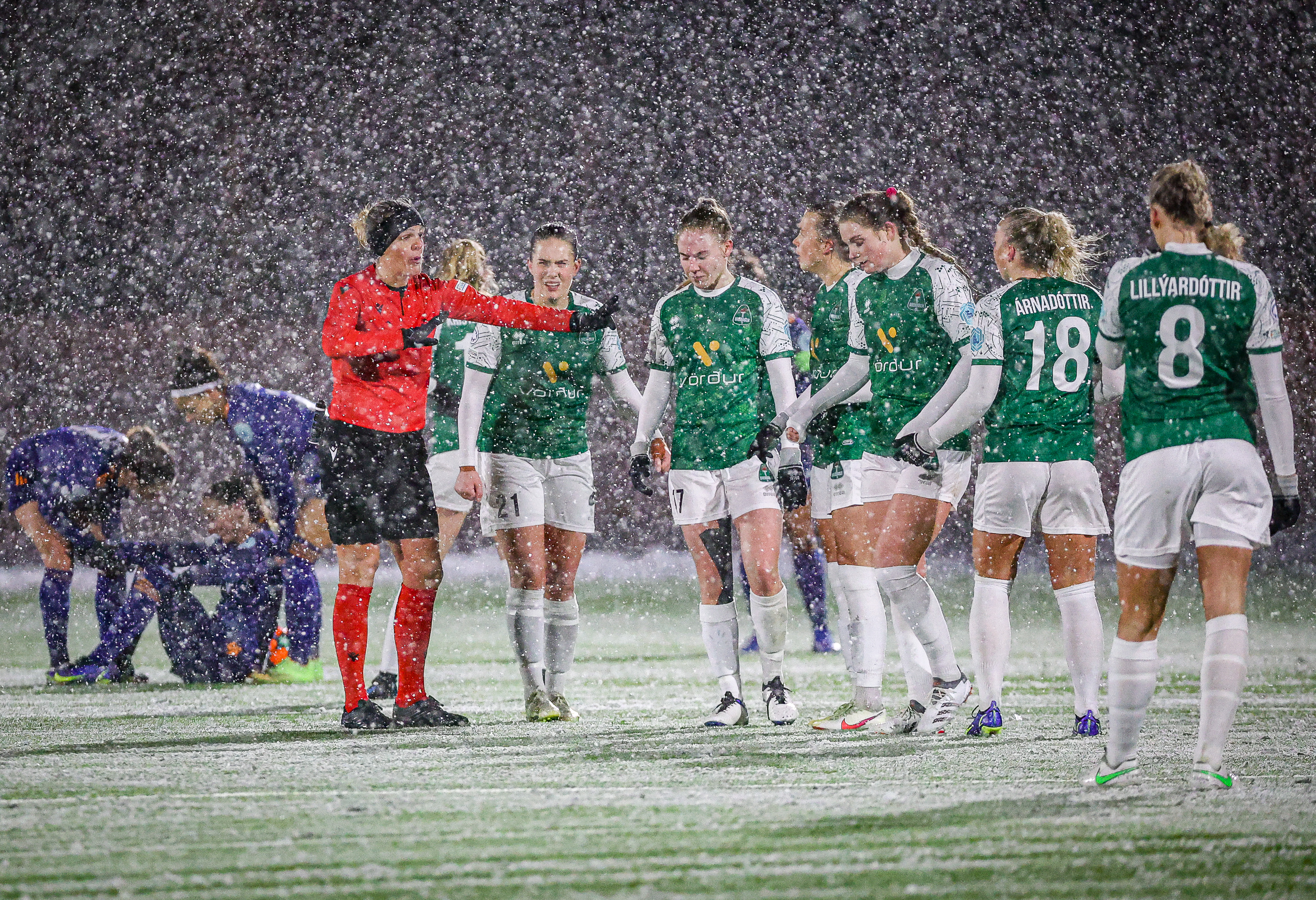2021 Breiðablik - Real Madrid Meistaradeild UEFA. Mynd: Fótbolti.net - Hafliði Breiðfjörð