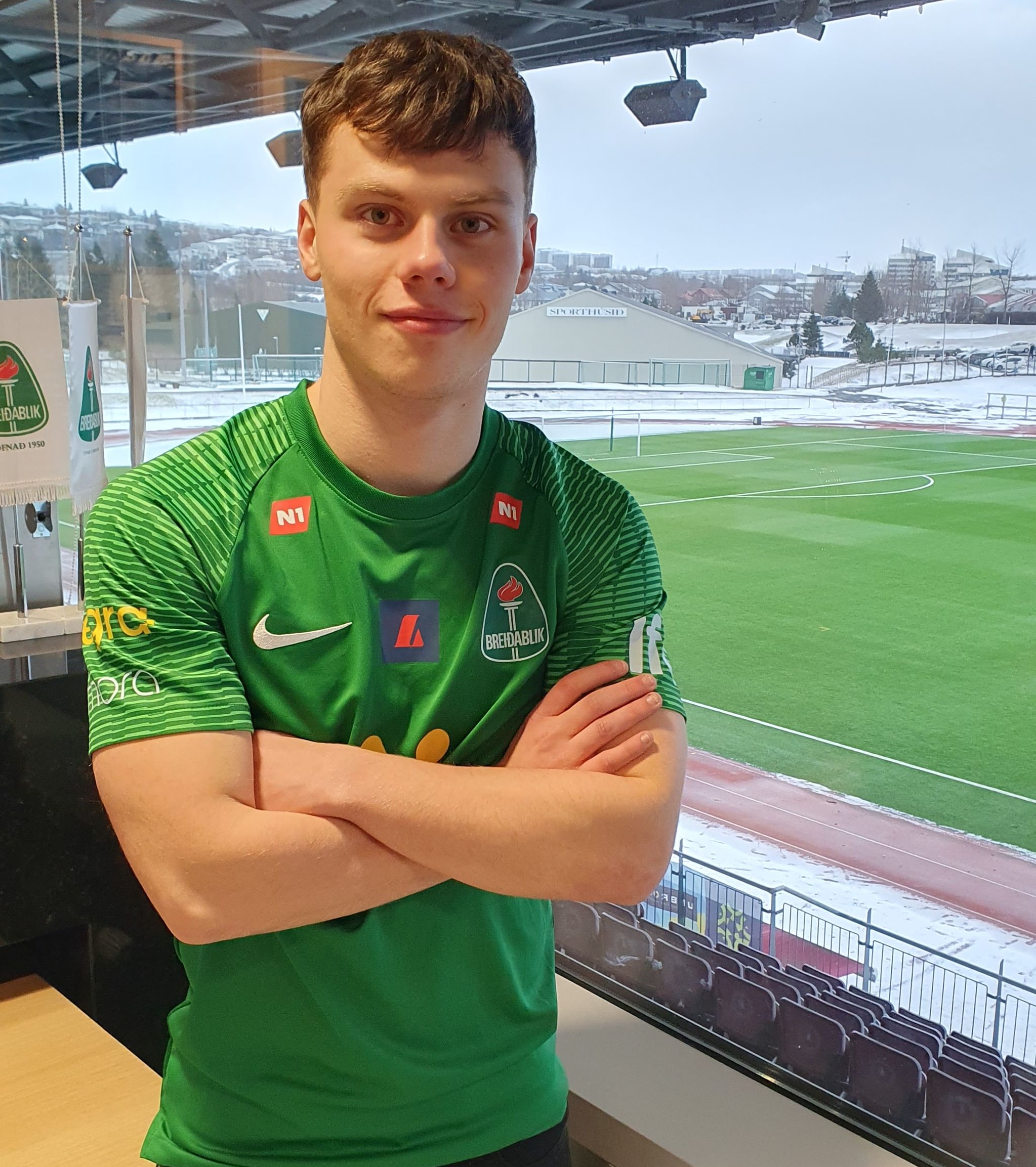 Arnar Númi Gíslason. Mynd: Breiðablik