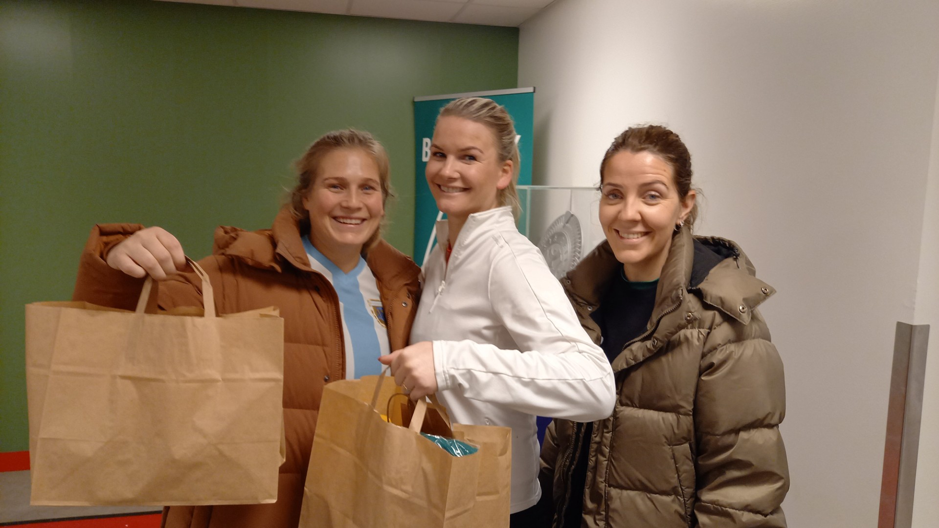 Dúna Baldursdóttir, Hildur Einarsdóttir og Unnur Ósk Kristinsdóttir