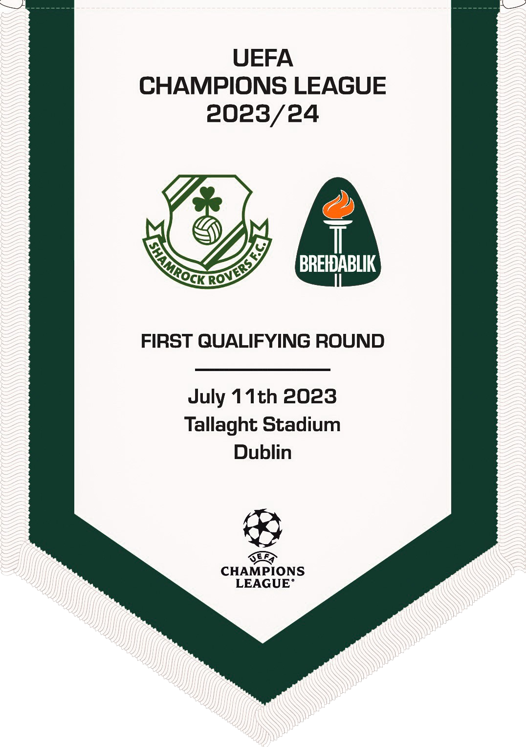 Undankeppni Meistaradeildar UEFA 2023/24: Shamrock Rovers - Breiðablik