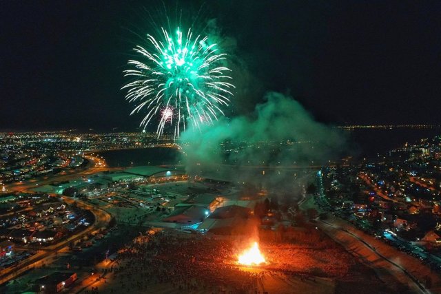 Drekar eru oft grænir