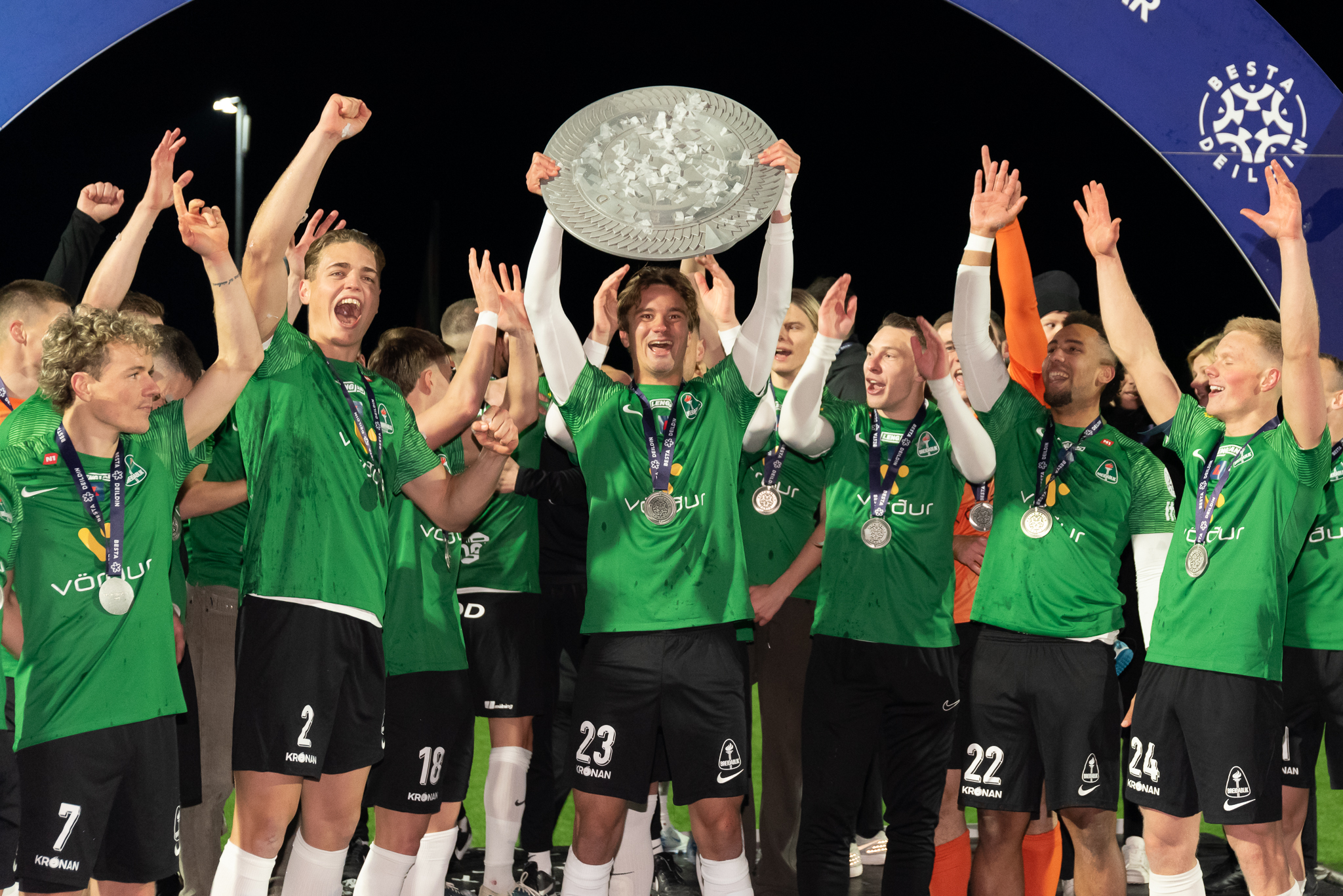 Íslandsmeistarinn Kristófer Ingi framlengir