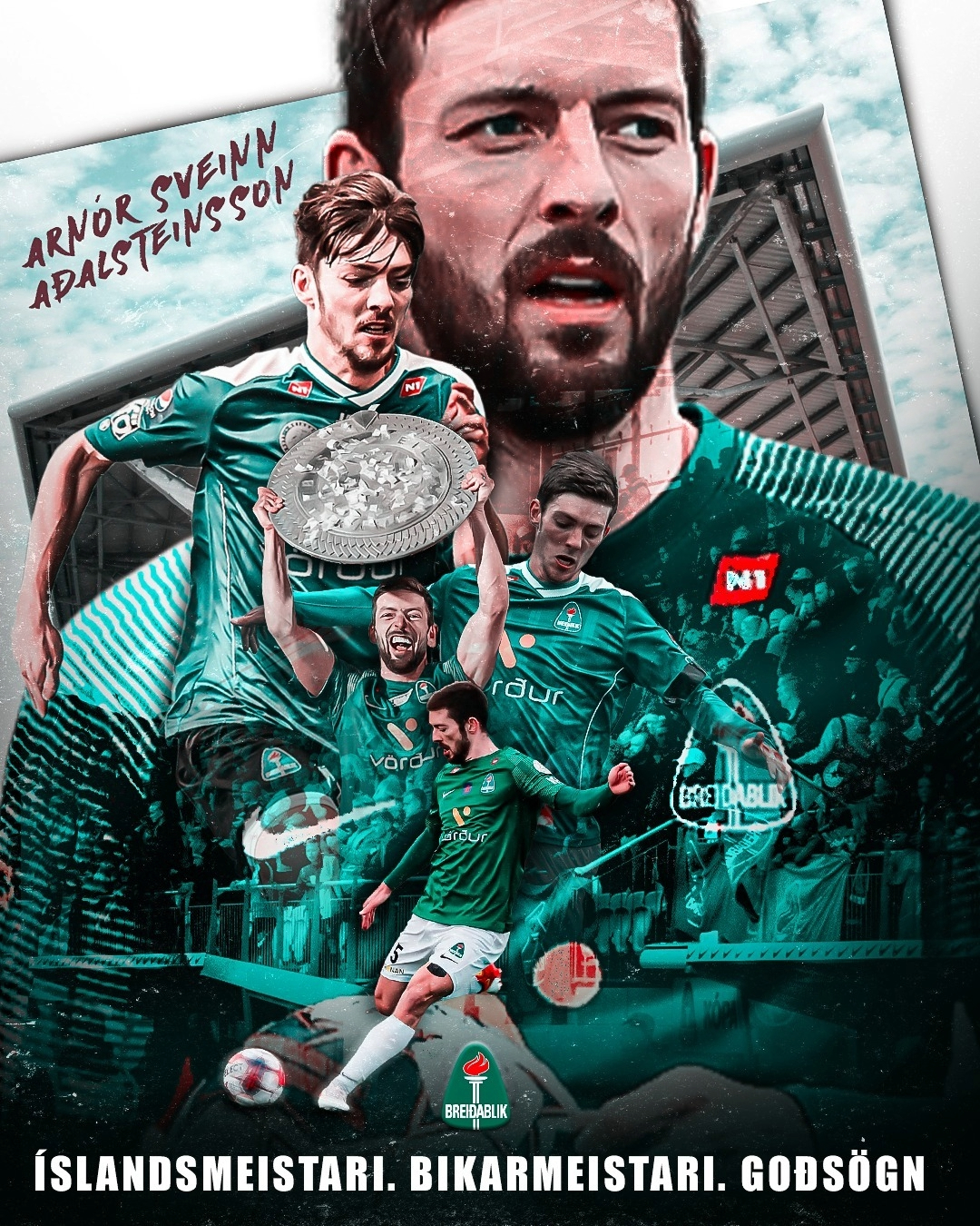 Blika goðsögn kveður boltann sem leikmaður