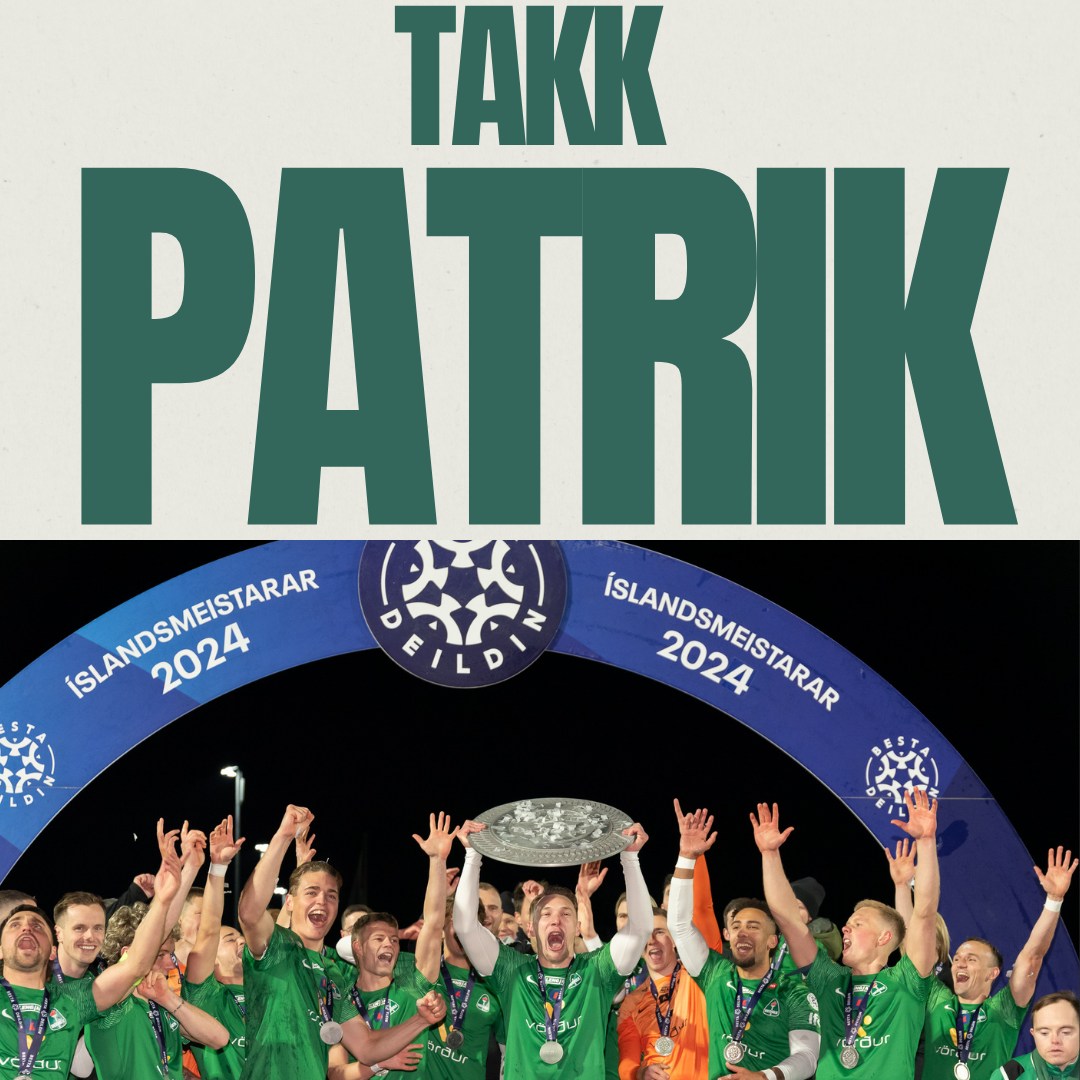 Íslandsmeistarinn Patrik Johannesen til Færeyja