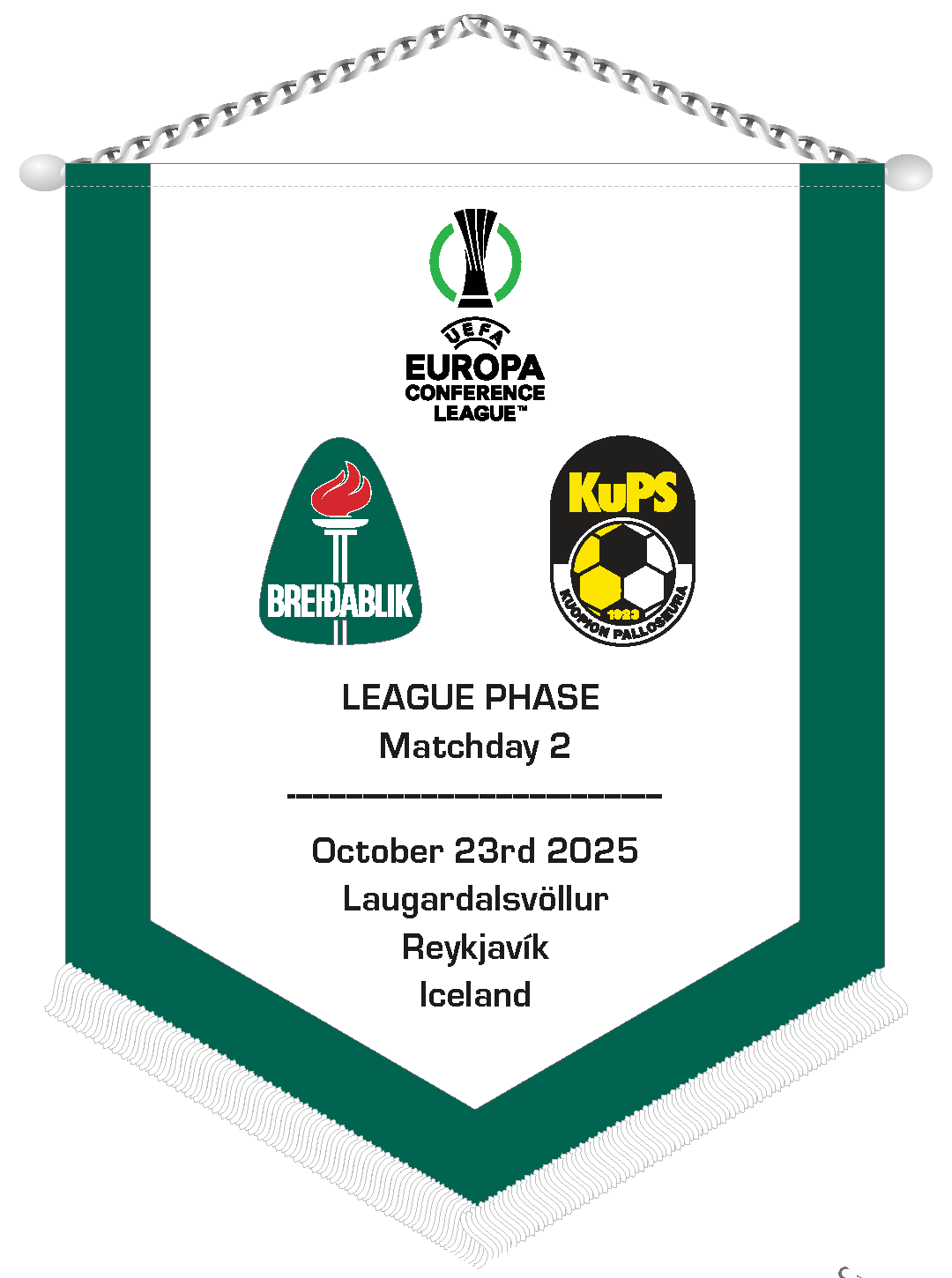 UEFA Sambandsdeild 2025/26. Deildarkeppni. Breiðablik - KuPS Kuopio