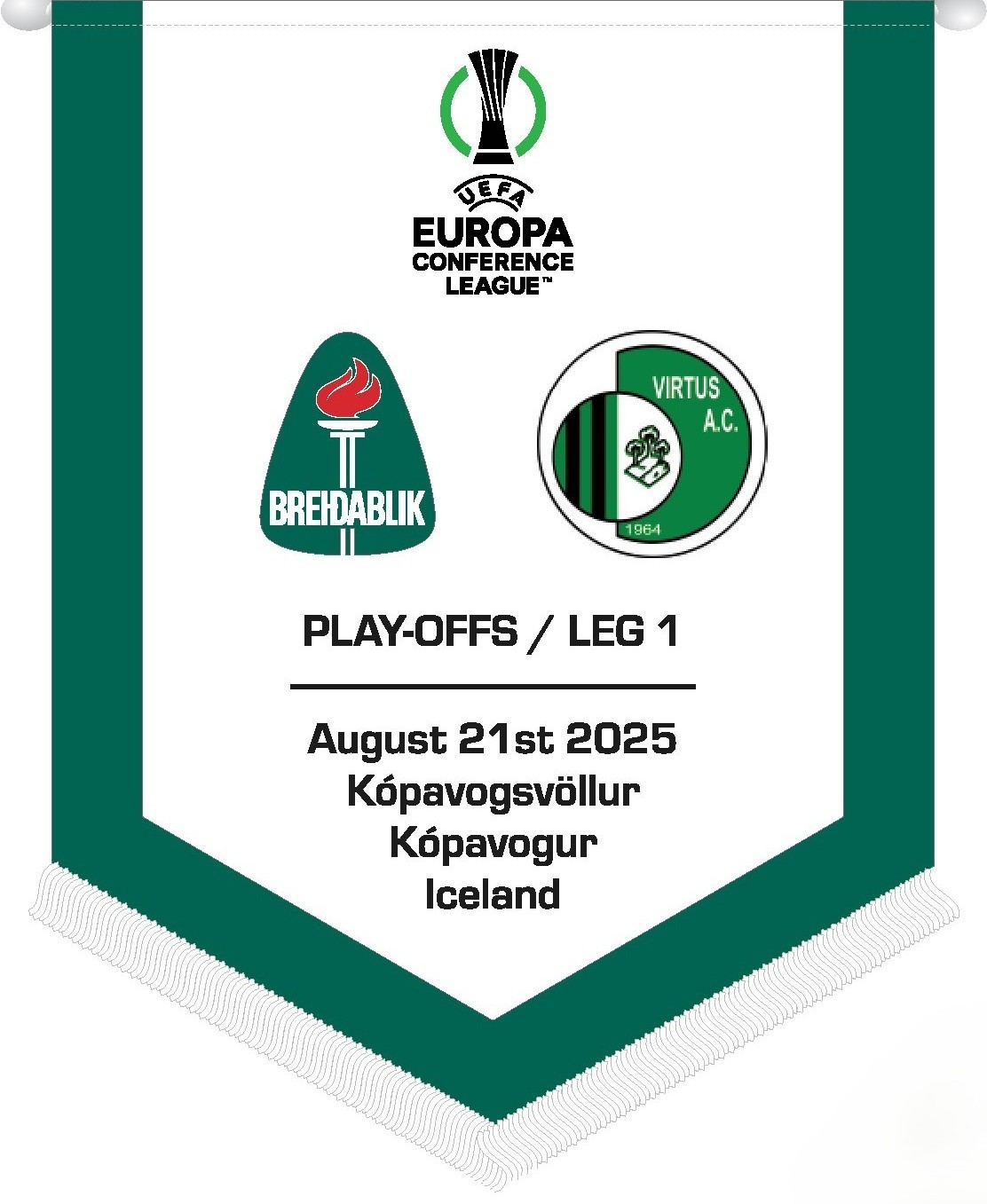 Sambandsdeild UEFA 2025/26: Breiðablik - AC Virtus