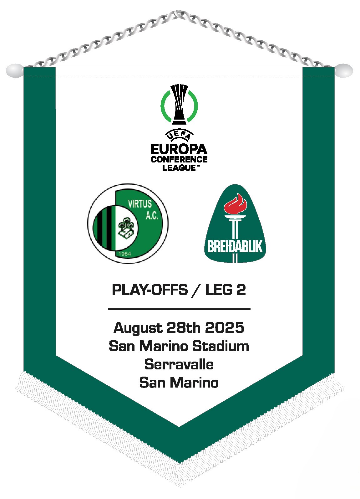 Sambandsdeild UEFA 2025/26. Umspil. AC Virtus - Breiðablik