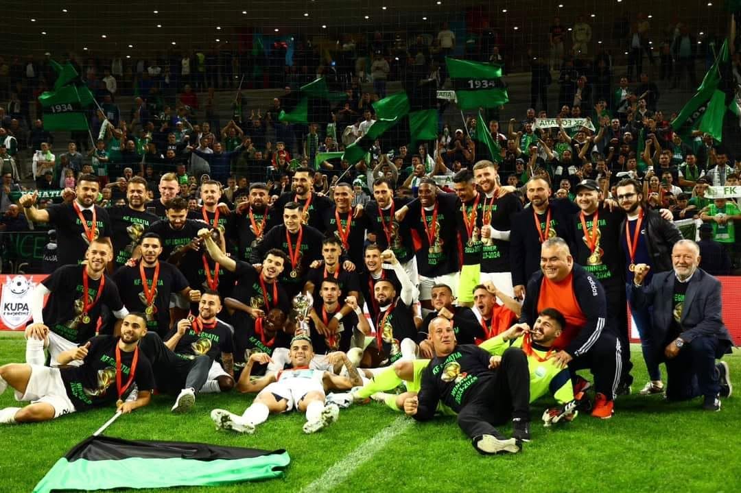 Egnatia er Albanskur meistari - mynd tekin í maí 2024. 