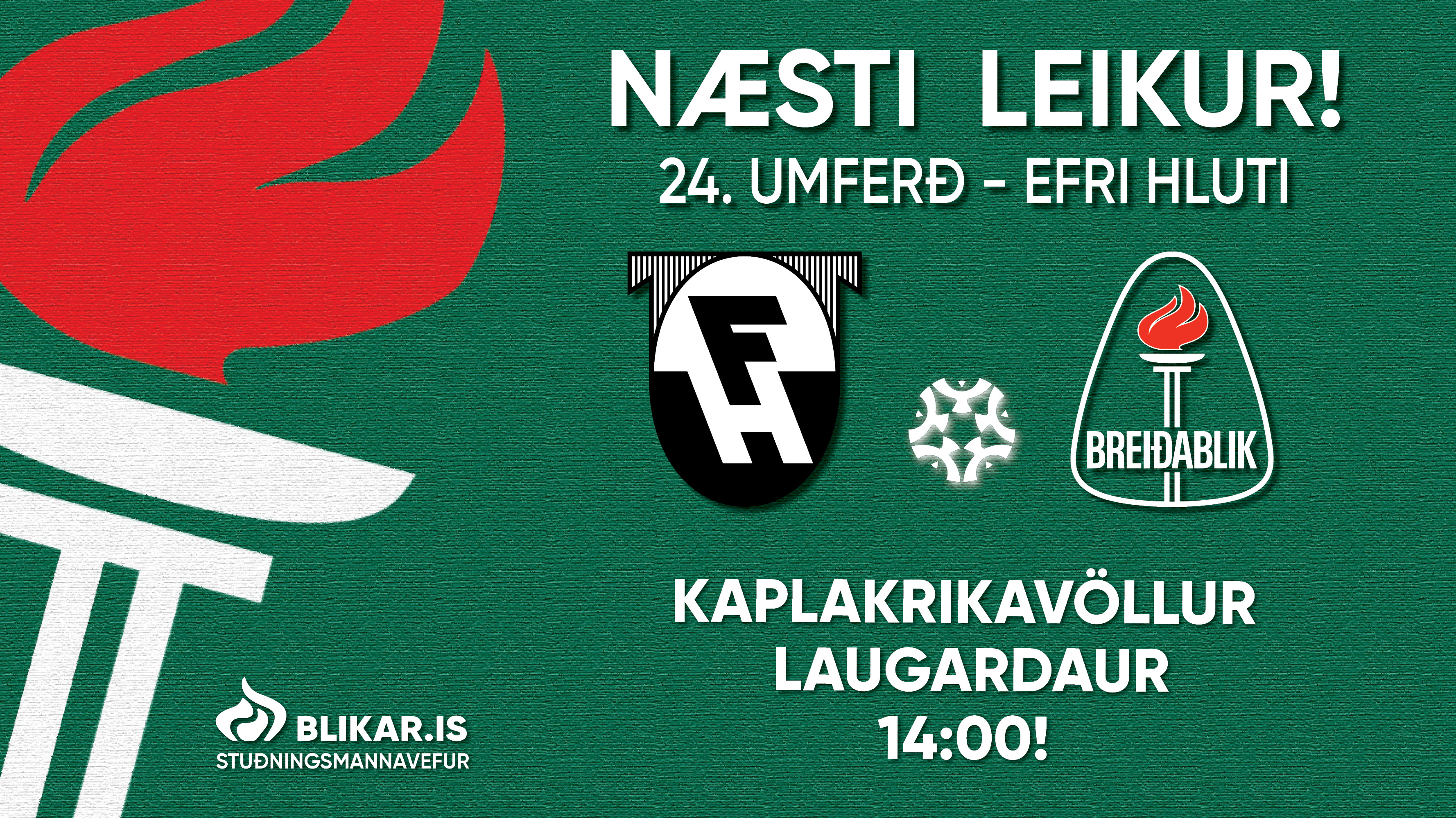 Besta deild karla 2025 - Efri hluti: FH - Breiðablik