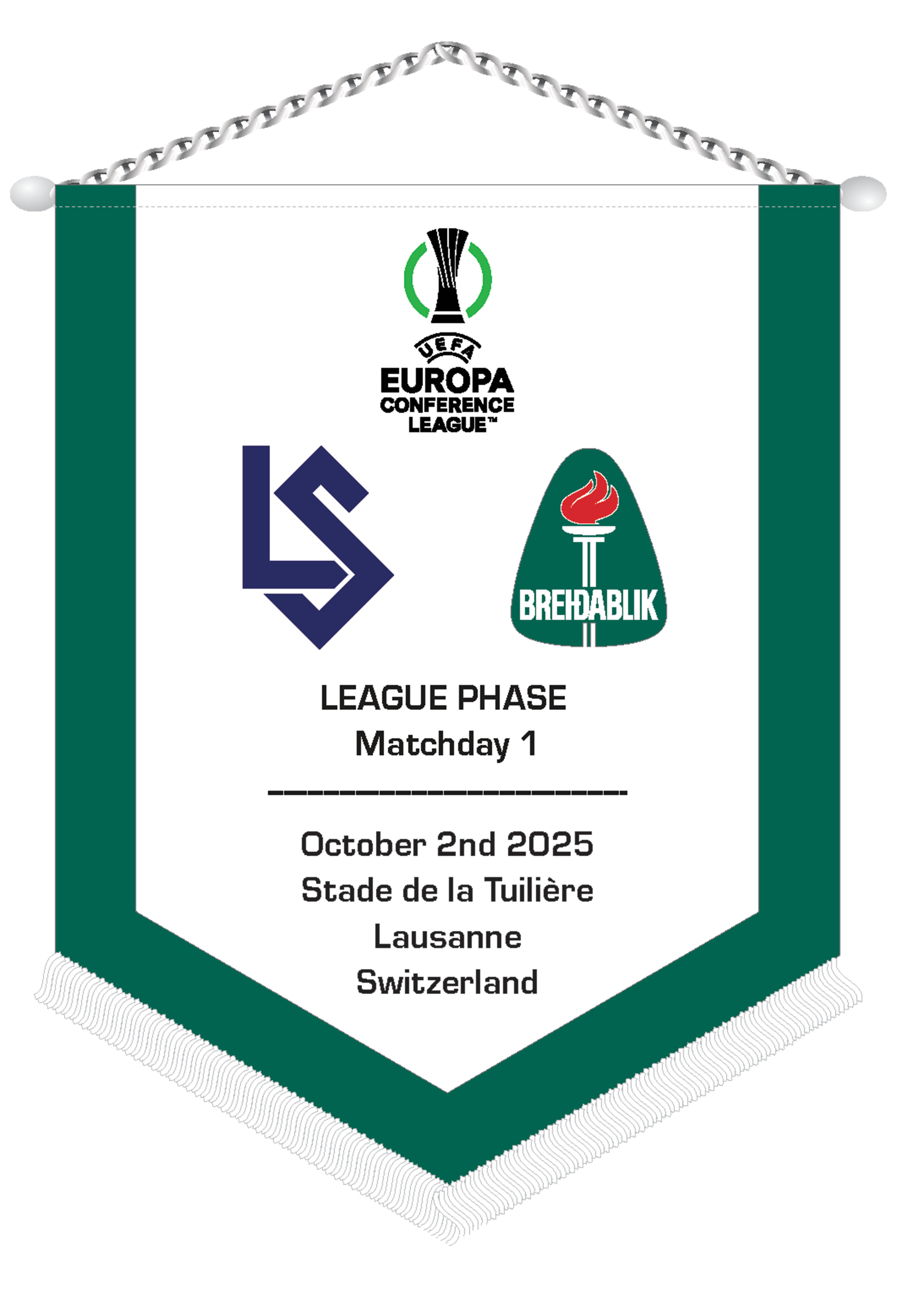 UEFA Sambandsdeild 2025/26. Deildarkeppni. Lausanne-Sport vs Breiðablik