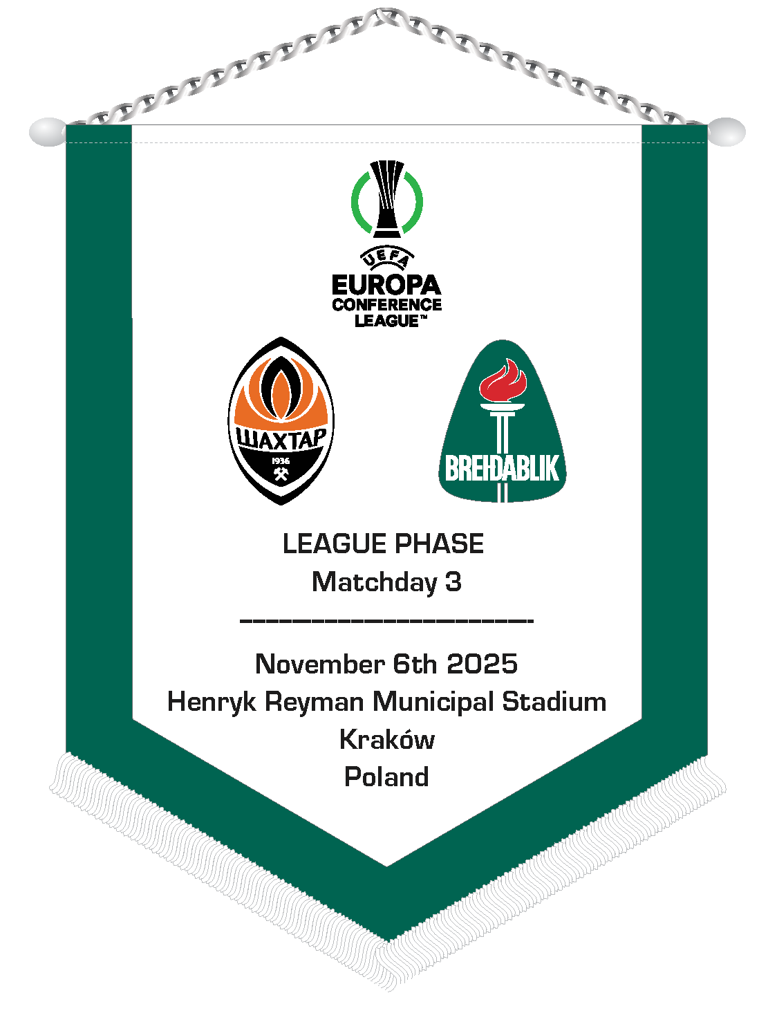 UEFA Sambandsdeild 2025/26. Deildarkeppni. Shakhtar Donetsk - Breiðablik