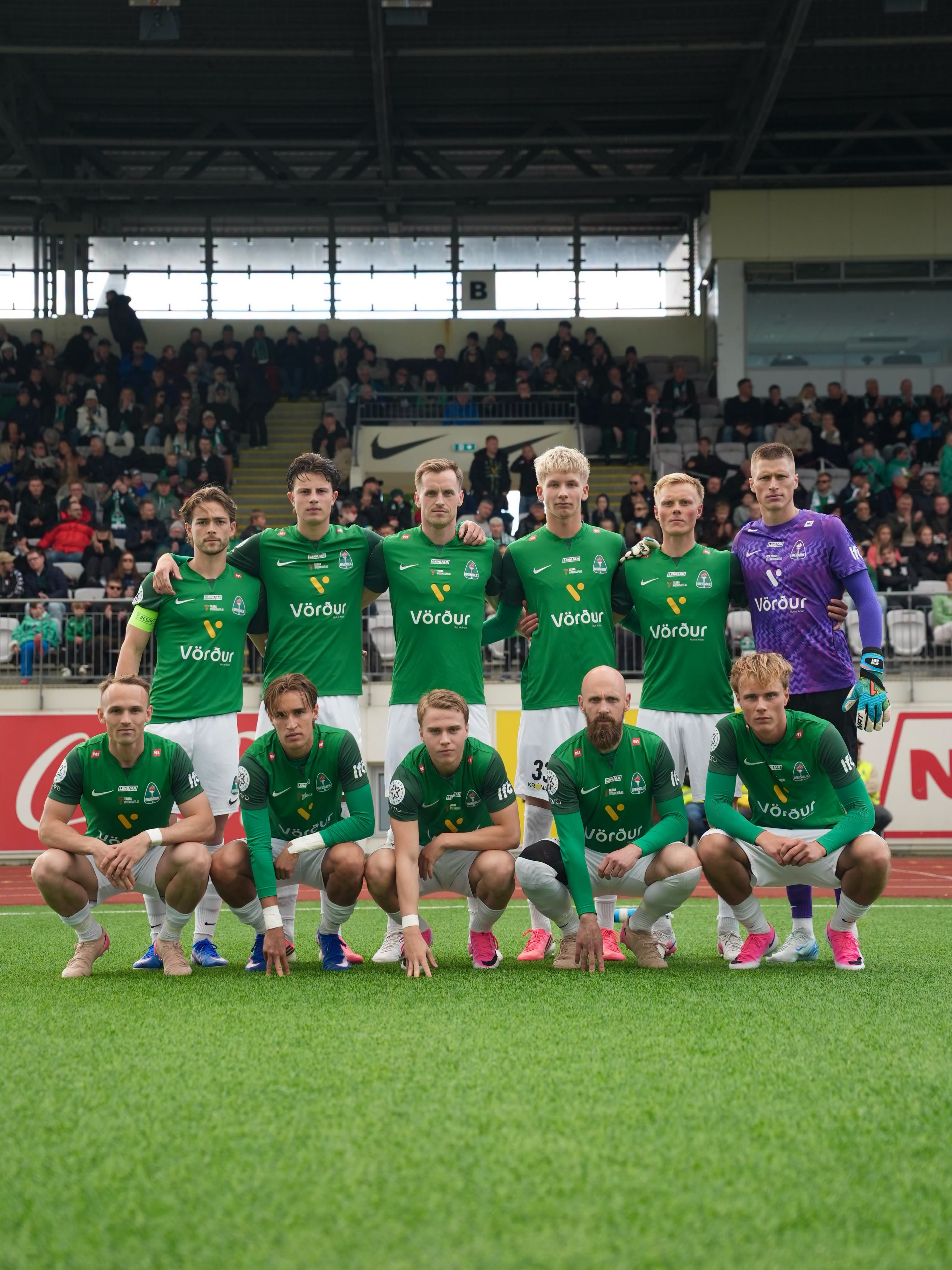 Spyrjum að leikslokum!