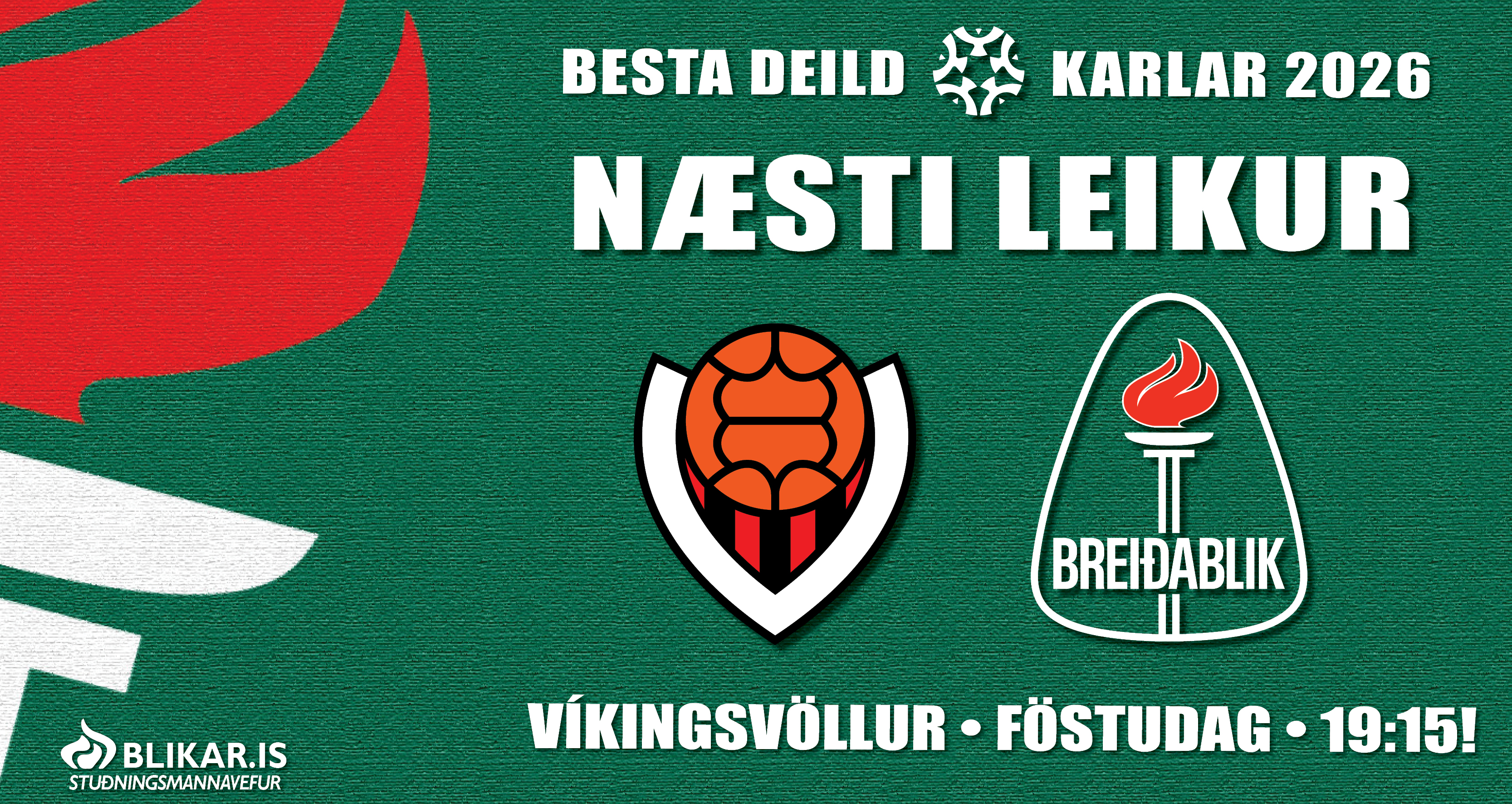 Besta Deildin 2026: Víkingur R. - Breiðablik