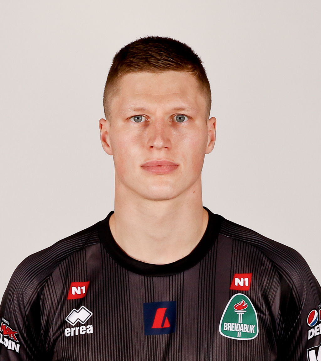 Anton Ari Einarsson var besti leikmaður vallarins og líklegast var þetta besti leikur hans í Blikabúningnum frá upphafi.