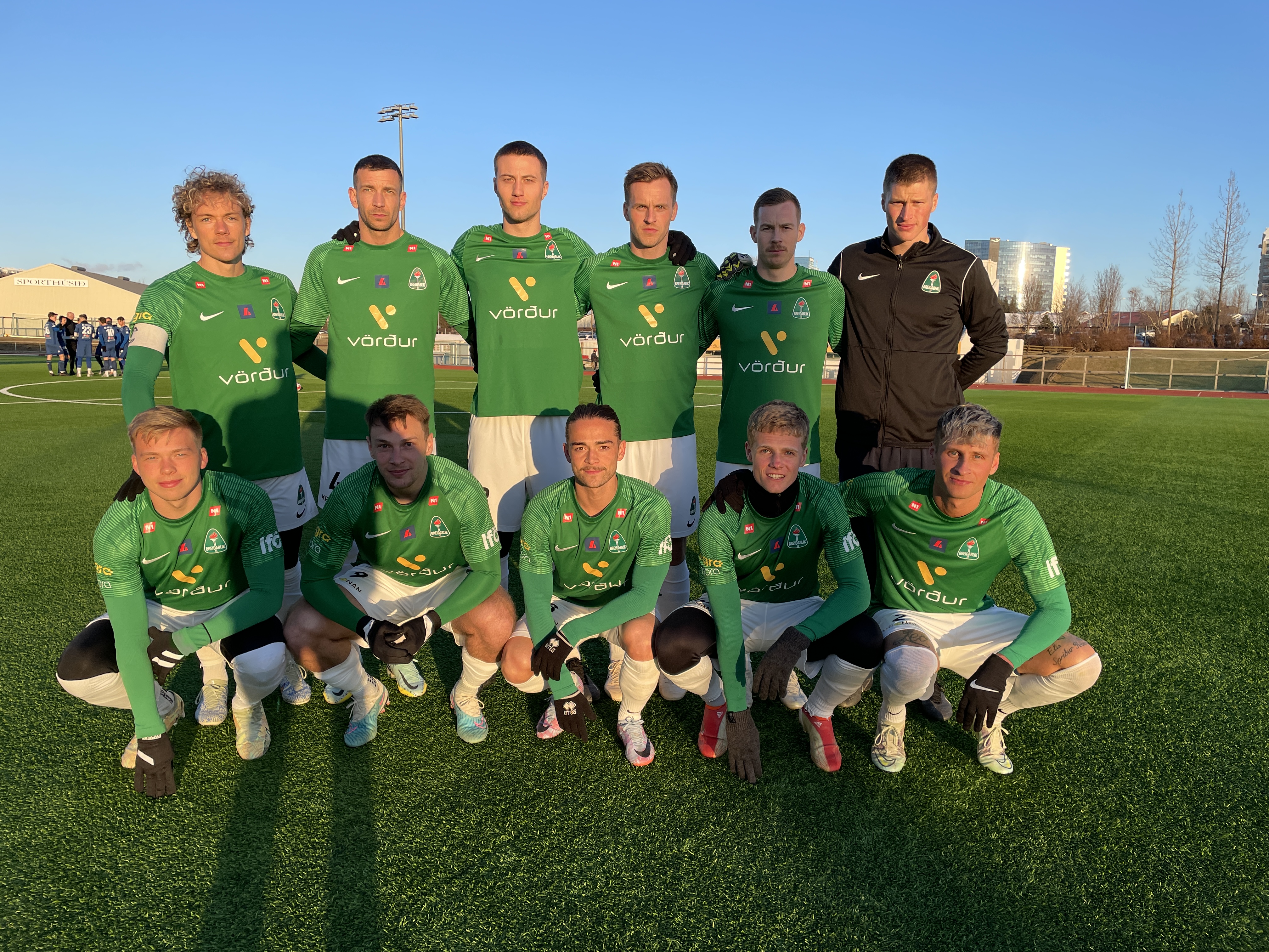 Grænn gjafapappír!