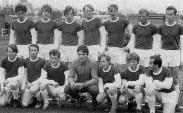 Breiðabliksliðið sem vann 2. deildina 1970