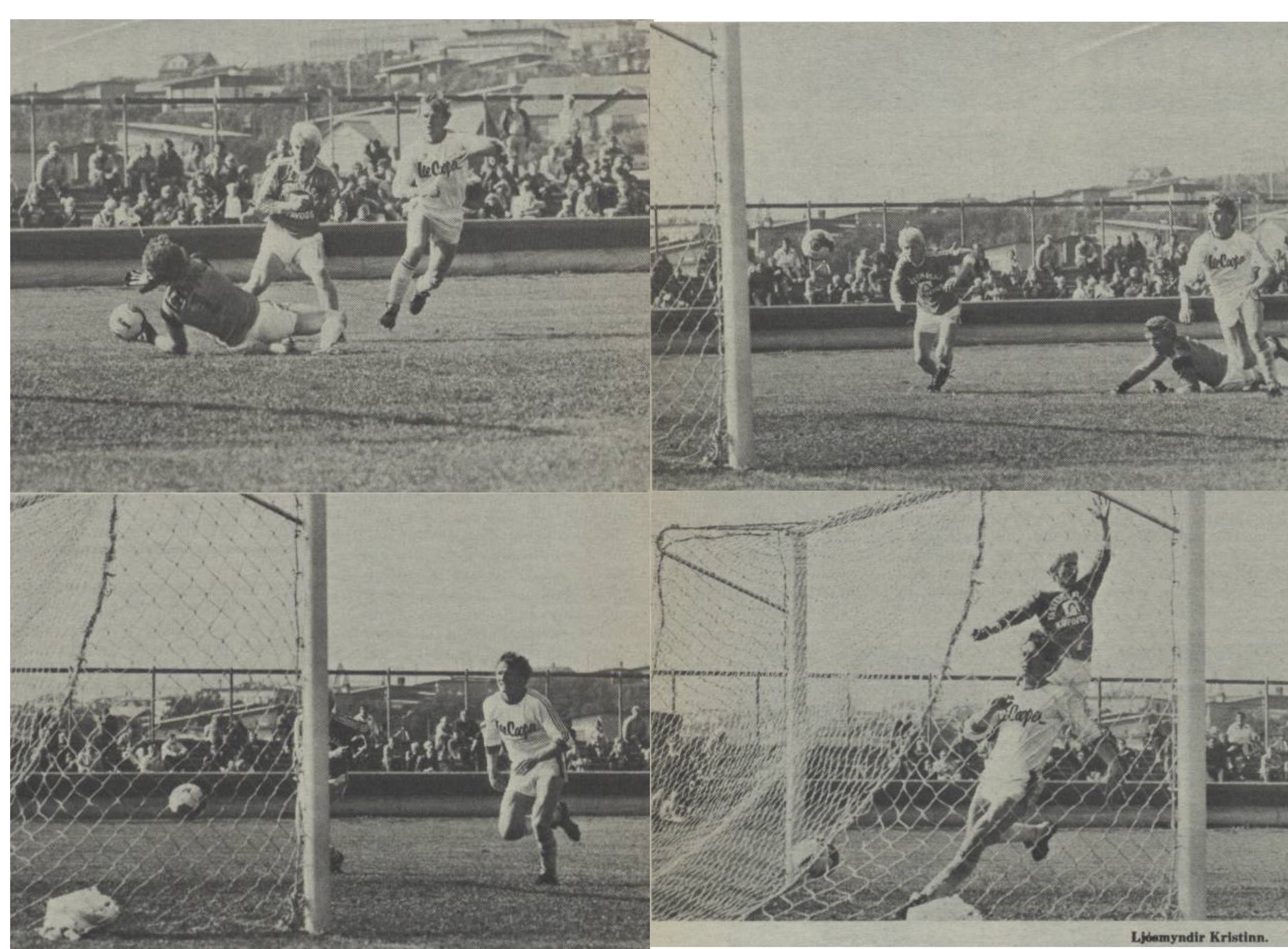 Árið 1980 er Ólafur Björnsson á öðru ári með meistaraflokki og spilaði stöðu framherja þar til undir lok keppnistímabilsins 1980.