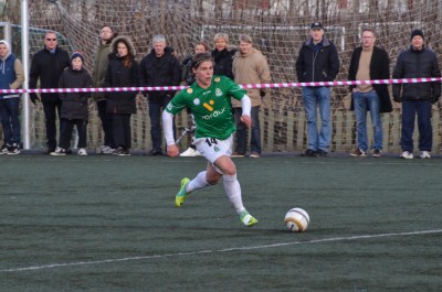 <p>
	KR - Brei&eth;ablik Lengjubikar 2013 8-li&eth;a &uacute;rslit. &Aacute;rni Vilhj&aacute;lmsson skora&eth;i &iacute; leiknum sem Blikar unnu 1-3. Mynd: HVH</p>

