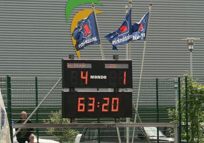 <p>
	2011 Brei&eth;ablik - &THORN;&oacute;r 4 - 1. &nbsp;Markataflan &thorn;egar r&uacute;mlega 20 m&iacute;n&uacute;tur voru til leiksloka. &nbsp;Mynd: ASM</p>
