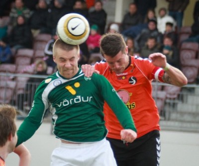 <p>
	2011 Brei&eth;ablik - Fylkir 3 - 1. &nbsp;Gu&eth;mundur Kristj&aacute;nsson me&eth; g&oacute;&eth;an leik og &aacute;tti m.a. sto&eth;sendingar &iacute; tveimur m&ouml;rkum. Mynd: Kristj&aacute;n Orri J&oacute;hansson</p>
