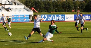 <p>
	2011 Brei&eth;ablik - Rosenborg 2 - 0. &nbsp;Dylan Jacob Macallister skorar fyrsta mark Blika &iacute; Evr&oacute;pukeppni.</p>
