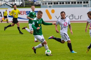 <p>
	2013 Brei&eth;ablik - &Iacute;BV 3 - 1. &nbsp;Vigg&oacute; Kristj&aacute;nsson var &iacute; byrjunarli&eth;i Brei&eth;abliks a&eth; &thorn;essu sinni og lag&eth;i upp eitt mark &iacute; &thorn;essum leik. &nbsp;Mynd: HVH</p>
