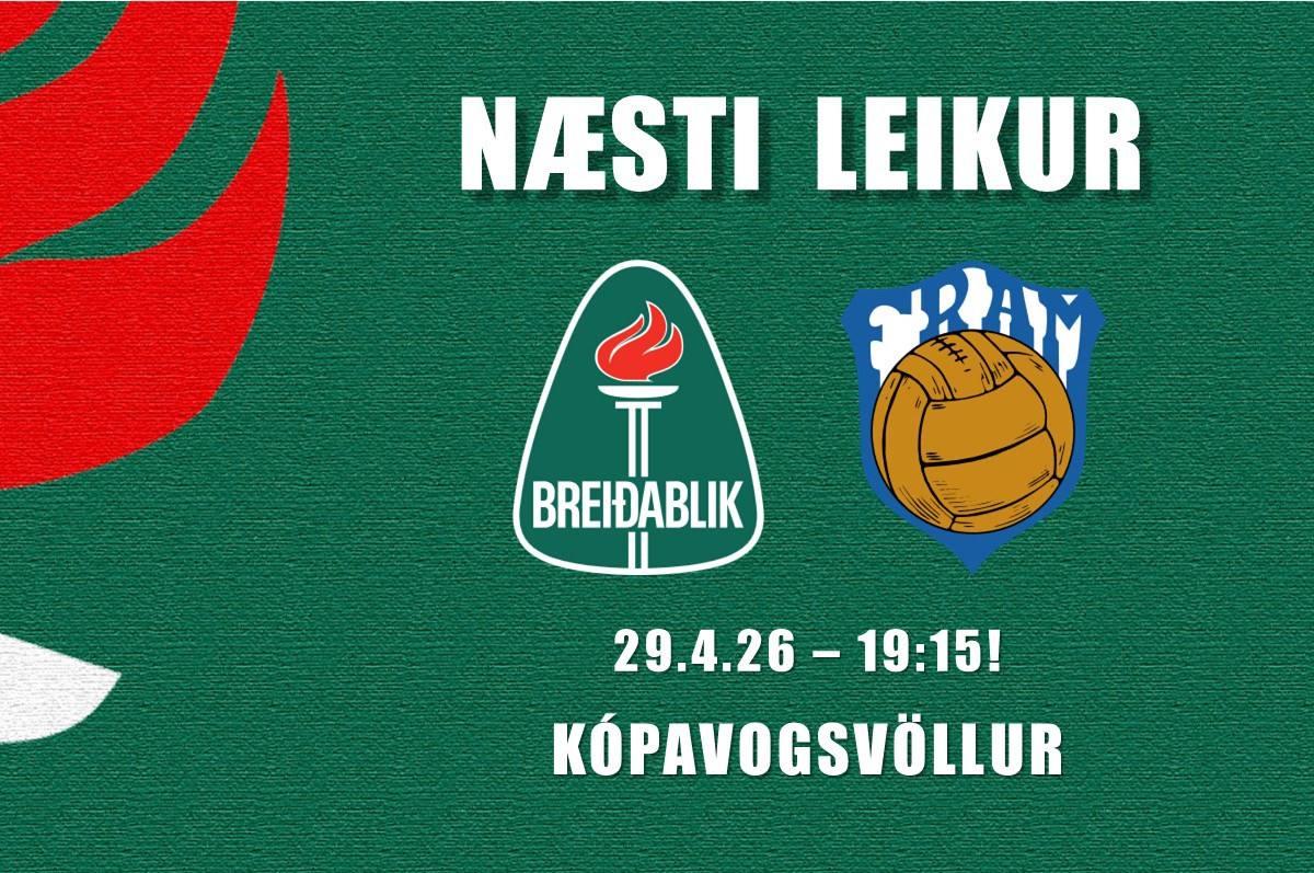 Næsti leikur á morgun 29 apríl