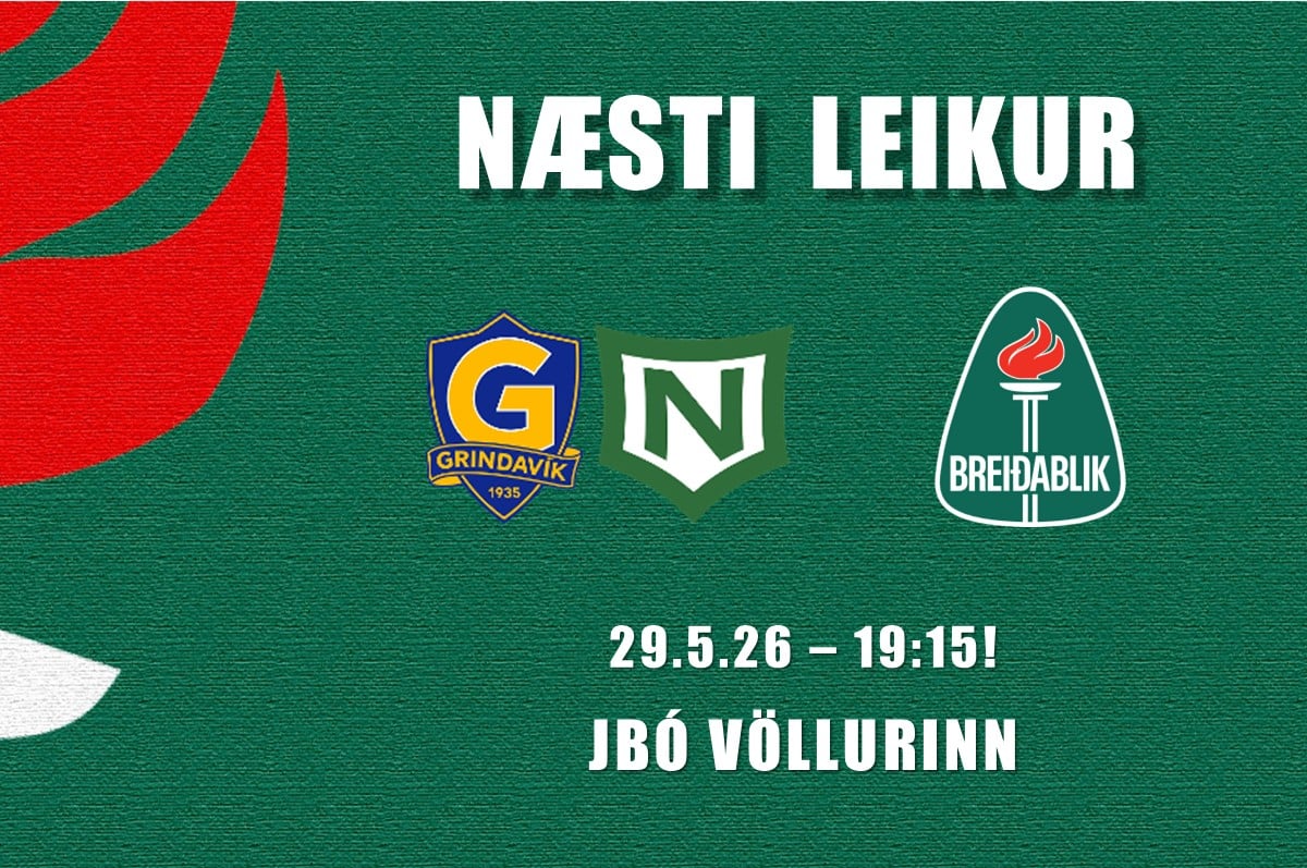 Næsti leikur hjá stelpunum okkar við Grindavík/Njarðvík á JBÓ vellinum á laugardaginn